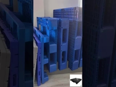 พลาตี้พลาสติก HDPE หน้าเดียว พลาตี้พลาสติกหนัก Euro Custom พลาตี้พลาสติก 1100x1100x160mm